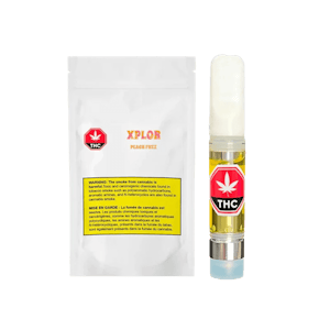 XPLOR - XPLOR Peach Fuzz 1g Prefilled Vape Cartridge