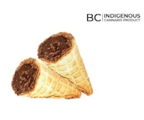 MILK CHOCOLATE LIVE ROSIN WAFFLE CONES - 9.6