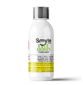 Smyle Brands - Smyle Brands - Live Rosin 100mg Nano Shot