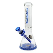 Bong- Medusa 12"/9mm Beaker Blue