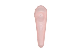 Teardrop Spoon Pipe (Frosted Pink)