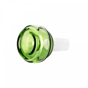 Red Eye Glass - Belted Bowl / Red Eye Glass - Green