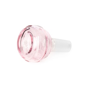 Red Eye Glass - Belted Bowl / Red Eye Glass - Pink