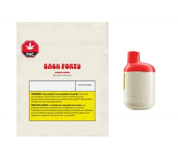 Back Forty - Back Forty Punch Bowl 0.95g Disposable Vape Pen
