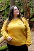 X-LARGE | Trugreen Crewneck Sweater | Mustard Yellow