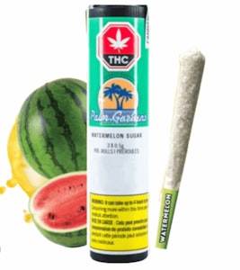 Palm Gardens Cannabis Company - Watermelon Sugar 3 x 0.5g Pre-Rolls - Palm Gardens