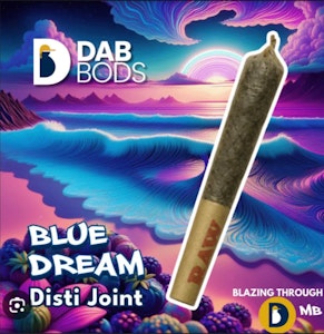 Dab Bods - Blue Dream 1 x 0.7g Infused Pre-Roll Dab Bods