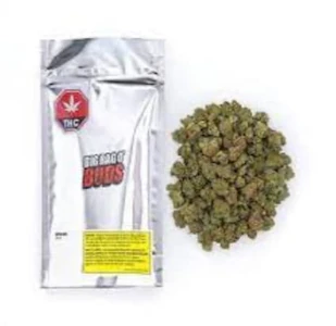 Big Bag of Buds - Ultra Jean-G Sativa 28g Dried Flower - Big Bag O' Buds