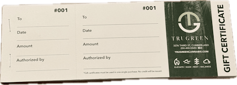 $25 GIFT CERTIFICATE