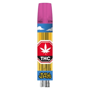 JAYS - High Potency 92+ 510 Cartridge Strawberry Ripple 0.95g 510 Thread Cartridges