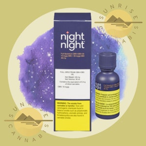 NightNight - FULL SPECTRUM CBN+CBD OIL - NIGHTNIGHT