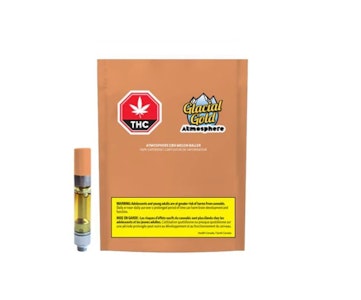 Glacial Gold - Glacial Gold | Atmosphere CBG:THC Melon Baller Cartridge | 1 x 1.2 g