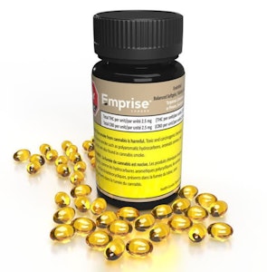 Emprise - Emprise - Endowell Balanced Softgels 60 x 2.5g THC & 2.5mg CBD