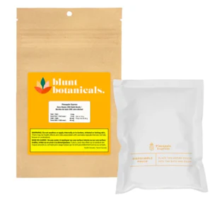 Blunt Botanicals - Pineapple Express Zero Waste Bath Bomb 90g