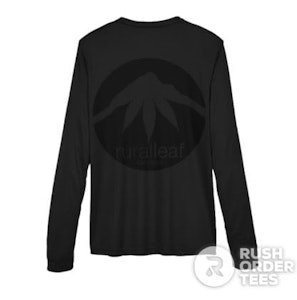 RUSH ORDER TEES - AP - Rush Order Tees - Team 365 Ladies Zone Performance Long Sleeve V-neck Shirt - Black