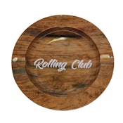 Ashtray- Rolling Club Woodgrain