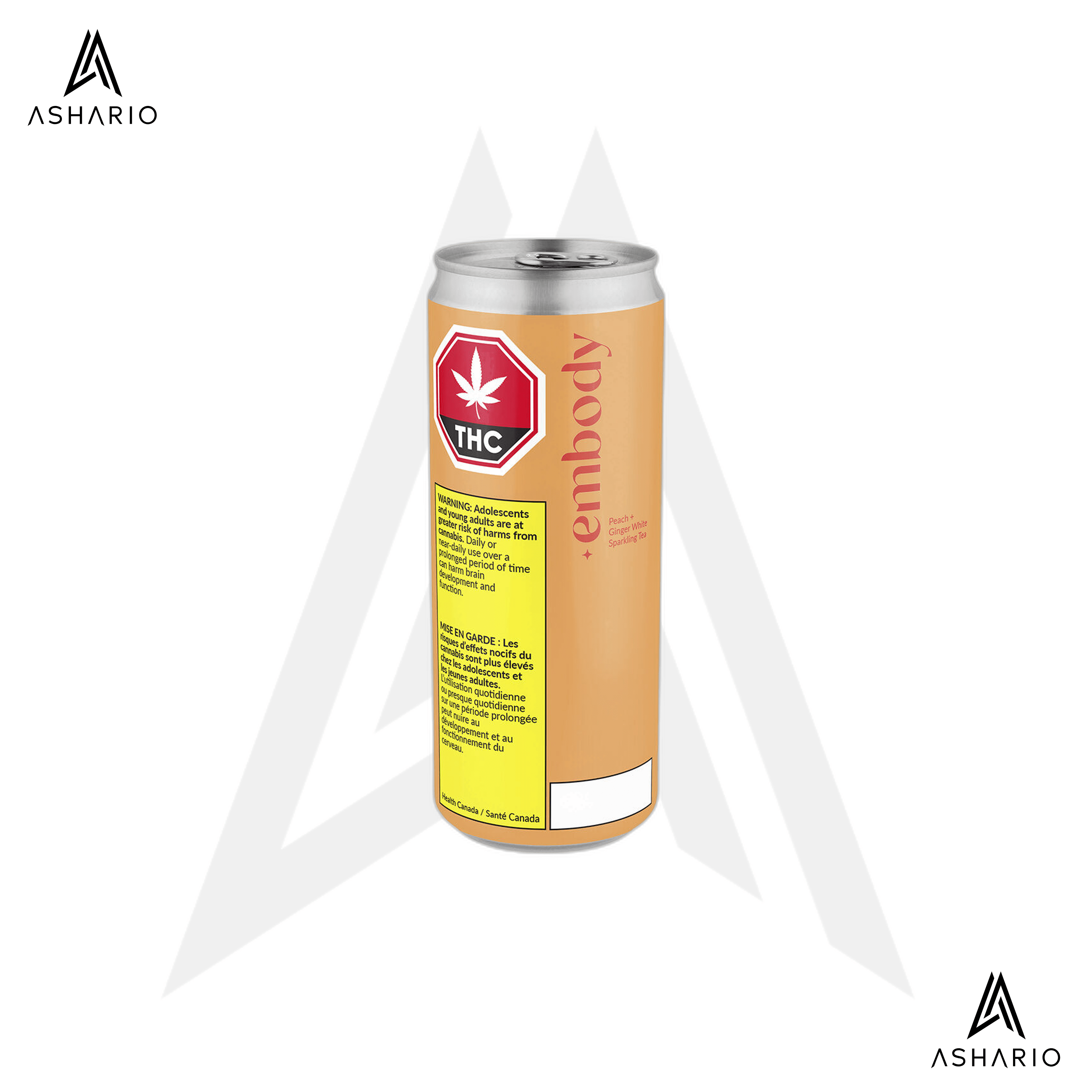 Peach + Ginger White Tea | 355ml