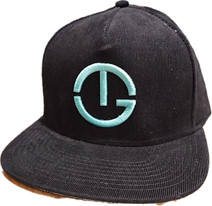 Trugreen - Trugreen Corduroy Hat | Black w/ Seafoam Logo