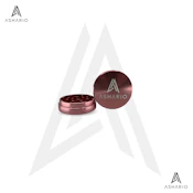 Ashario Aluminum Grinder Medium 2pc - Rose Gold