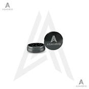 Aluminum Grinder Large 2pc - Grey