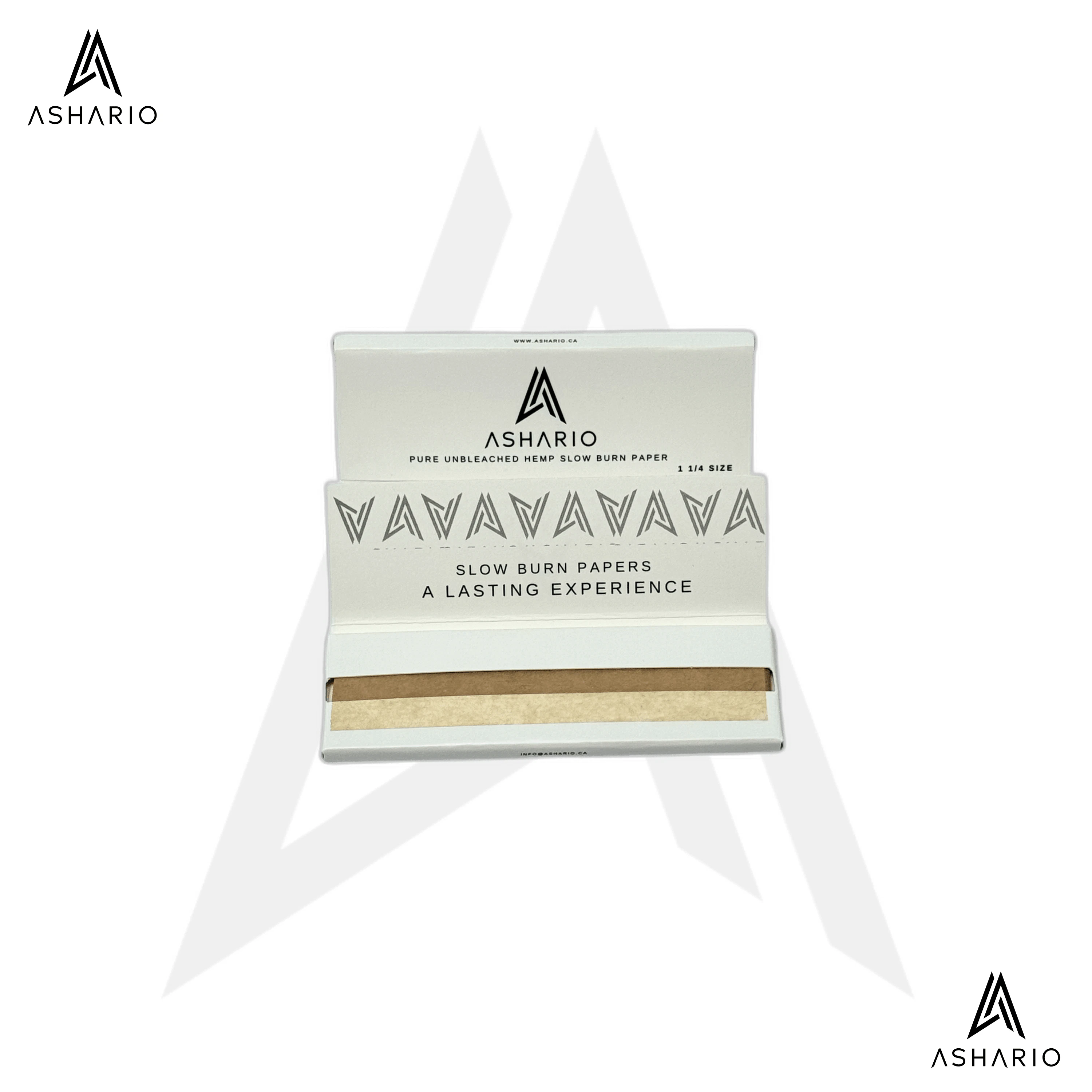 ASHARIO - 1 1/4 Size Natural Rolling Paper Main Image