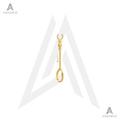 ASHARIO Pre-Roll Ring Holder - Queens Mace - Gold