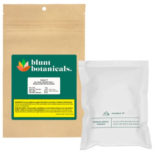 Blunt Botanicals - ALASKAN TF ZERO WASTE BATH BOMB - 90 Main Image