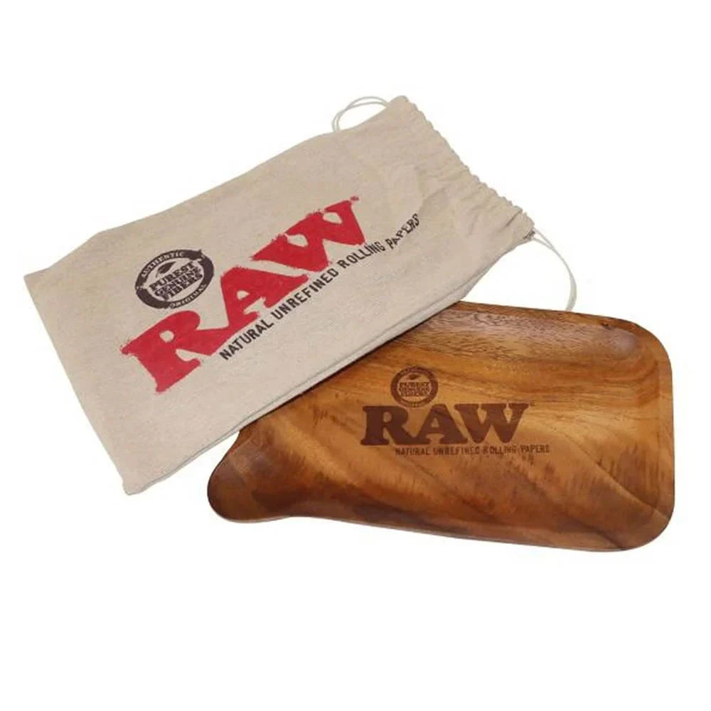 Raw - RAW Wooden Spout Rolling Tray Main Image