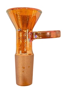 NoName - Glass Flat Handle Male Bowl | All Bronze