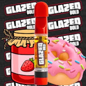 BOLD GLAZED - BOLD Melted Strawberries Liquid Diamond 1g Prefilled Vape Cartridge