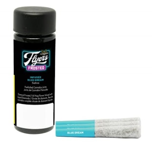 Claybourne - Blue Dream 3 x 0.5g Liquid Diamond Infused Pre-Rolls