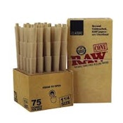 Raw 1 1/4 Classic Cones 75pk