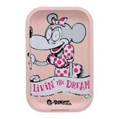 G-Rollz Banksy's Graffiti Livin The Dream Medium Rolling Tray