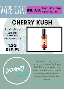 BOXHOT 1000 - BOXHOT - CHERRY KUSH CART