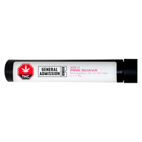 General Admission - Pink Guava Vape (510 thread) .95g Main Image