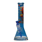 Castle Glassworks 14" Robot Glass Beaker Bong CGR1
