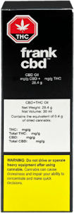 Frank - Frank - 30ml CBD Oil | 5:100 THC : CBD