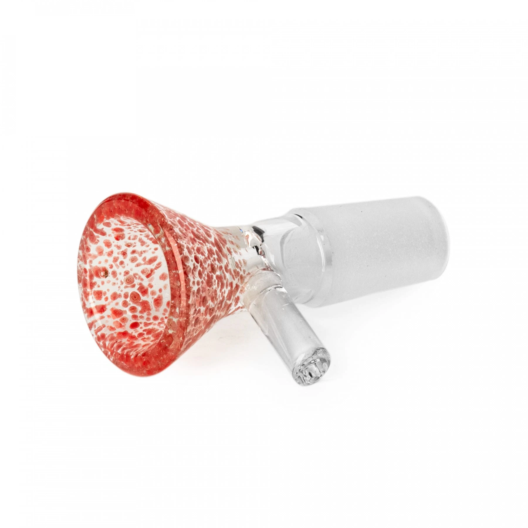 Red Eye Tek Glass - 14mm Fritter Cone Pull-Out - Red Main Image