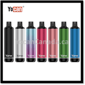 Yocan Verve Cartridge Vaporizer - Mixed Colours