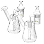Compact Travel Etched Dab Rig Set - 5.5"
