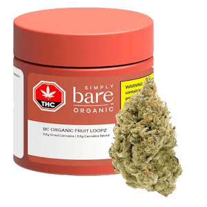 SIMPLY BARE - BC Organic Fruit Loopz 3.5g Dried Flower