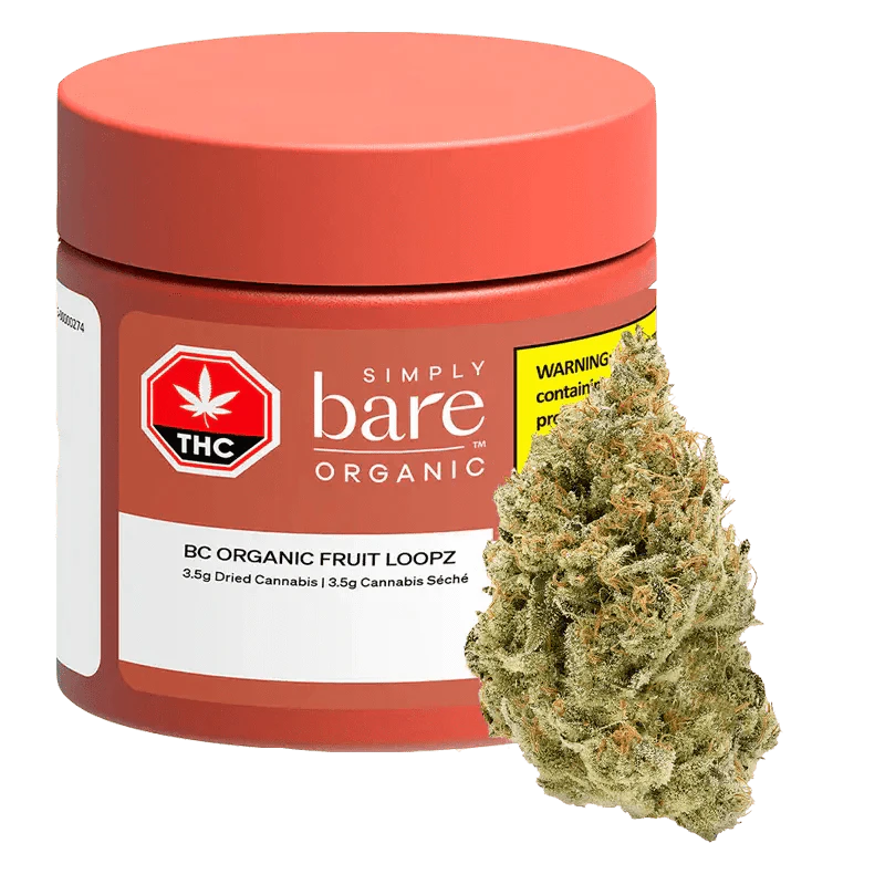 SIMPLY BARE - BC Organic Fruit Loopz 3.5g Dried Flower Main Image