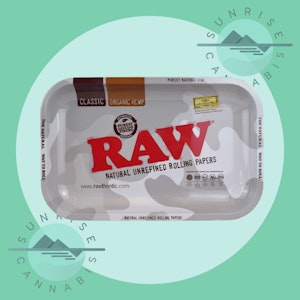 Raw - ARCTIC CAMO SMALL ROLLING TRAY - RAW