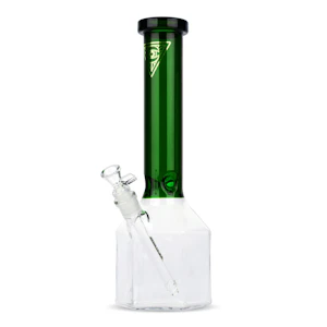 Red Eye Glass  - 14" HONEYCOMB TUBE - GREEN