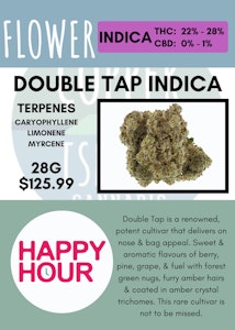 Happy Hour - 28G - HAPPY HOUR - DOUBLE TAP INDICA