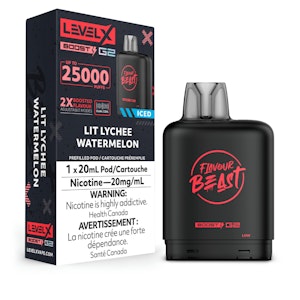 Level X Flavour Beast - Lit Lychee Watermelon