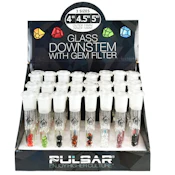 48PC DISP - Pulsar Gem Filter Downstems - Asst Sizes/Colors