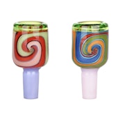 Retro Marble Spiral Bowl - 14mm M