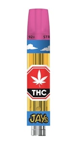 JAYS - High Potency 92+ 510 Cartridge Strawberry Ripple 0.95g 510 Thread Cartridges