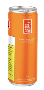 Collective Project - Original Blood Orange Yuzu & Vanilla Sparkling Juice 355ml Beverages